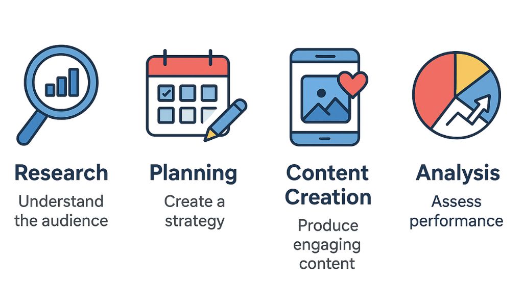 Our Social Media Work Process
